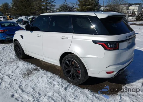 2021 Land Rover Range Rover Sport Svr/Svr Carbon Edition from USA, damaged, VIN SALWZ2RE2MA765097